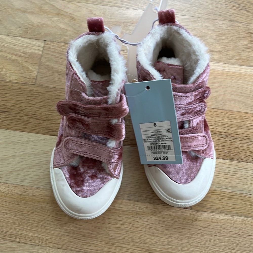 Toddler size 8 high tops